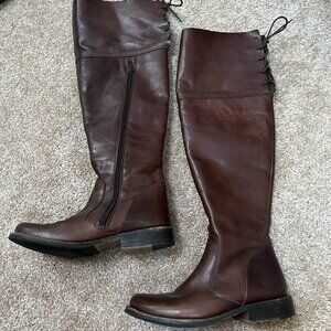Steve Madden Knee-High Leather Boots